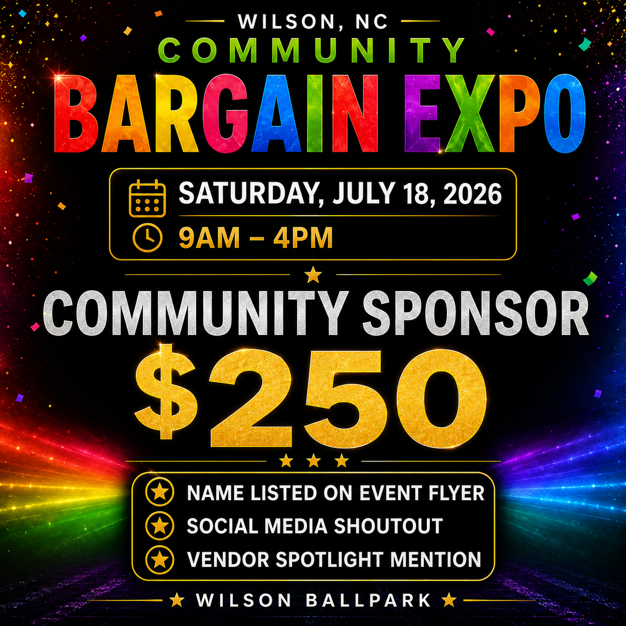 Community Sponsor